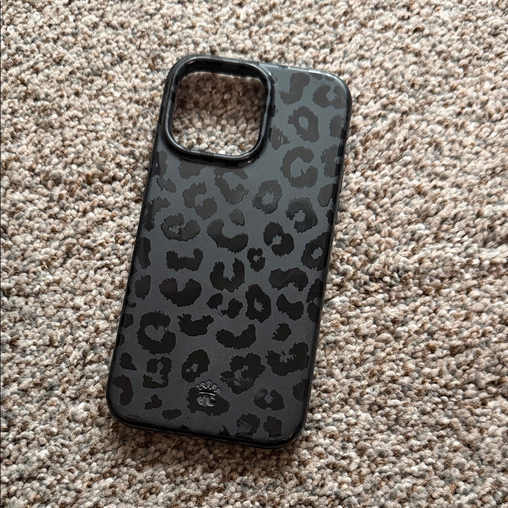 Velvet Caviar Black Leopard Phone Case iPhone 14 Pro Max